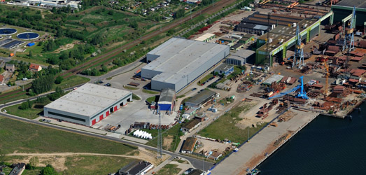 Area of Ostseestaal company 