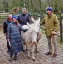 Große Freude bei der Esel Körung